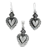 Juego de Plata Corazon