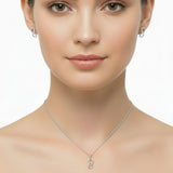 Juego de Circonia de Corazones