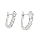 Arracada de Plata con Circonia