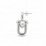 Arete de Plata Electroformada