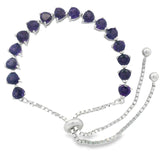 Pulsera de Piedra Natural De Circulo Ajustable