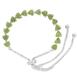 Pulsera de Piedra Natural De Circulo Ajustable Amatista