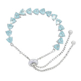 Pulsera de Piedra Natural De Circulo Ajustable Amatista