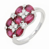 Anillo De Piedras Preciosas