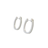 Arracada de Hilera de Circonia