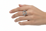 Anillo De Corazón Pavonado