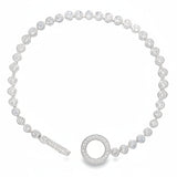 Pulsera de Tenis con Broche de Circonia