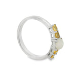 Anillo Citrina Con Ópalo Citrina Con Ópalo / 6