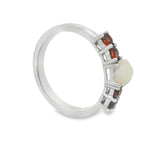Anillo Granate Con Ópalo Granate Con Ópalo / 6