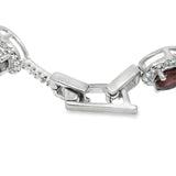 Pulsera Piedra Natural con Circonias de Broche Rubi