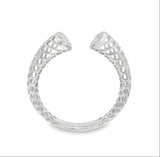 Anillo Mandala Abierto con Circonias
