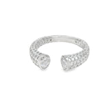 Anillo Mandala Abierto con Circonias 6