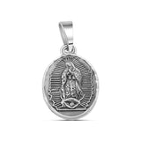 Medalla Pavonada De La Virgen