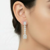 Arete de Circonia Cuadro Colgante