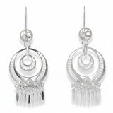 Arete Luna Plateada