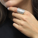 Anillo Mandala de Plata