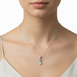 Dije para Pulsera y Collar de Llave Azul