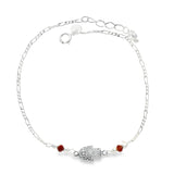 Pulsera con Mano de Fátima de Plata