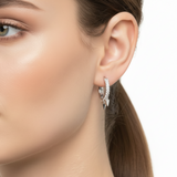 Arracada Mini de Circonia con Picos