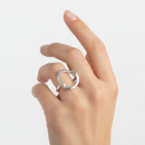 Anillo De Plata Circular 6