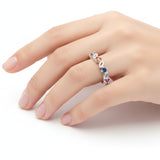 Anillo de Circonia Multicolor / 5