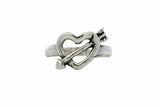 Anillo De Corazón Flechado 7