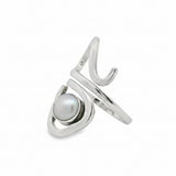 Anillo De Plata Con Perla 6