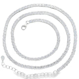 Collar Circonia Con Brillo Celestial