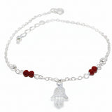 Pulsera con Mano de Fátima de Plata