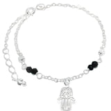 Pulsera con Mano de Fátima de Plata