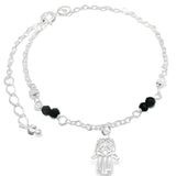 Pulsera con Mano de Fátima de Plata