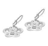 Arete De Abeja Plata Lisa