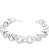 Pulsera de Plata Lisa