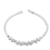 Pulsera con Circulos y Rectángulos Circonia