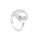 Anillo Gota de Plata Lisa 6