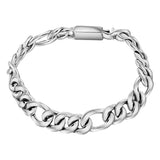 Esclava Eslabón Tres-Uno De Plata 22 CM