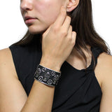 Brazalete Con Tres Calavera