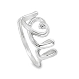 Anillo de Plata Love You 7