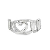Anillo de Plata Love You 7