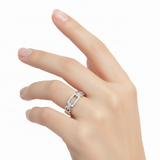 Anillo de Circonia Lazos 6