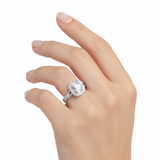 Anillo Solitario de Circonia 6