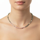 Collar de Plata con Piedra Turmalina