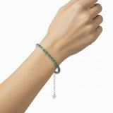 Pulsera Azucena de Esmeralda Esmeralda