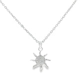 Collar Sol de Circonia