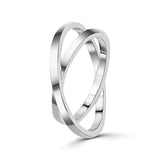 Anillo Contradicción De Plata #6