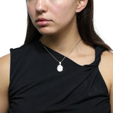 Relicario Ovalado Con Flores