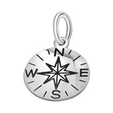 Dije Brújula De Plata