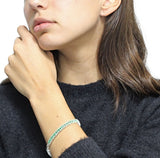 Pulsera Circonia de Rombos