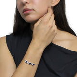 Pulsera De Plata Con Circonias