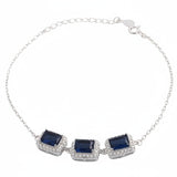Pulsera De Plata Con Circonias